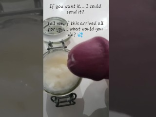 Cum Drinking Frozen Cocktail - 100 Cumshots - What would you do?