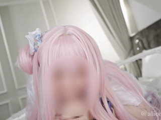 【Aliceholic13】Mika Misono  Blue Archive Asian Cosplayer femdom creampie sex  her sensei【ありすほりっく】