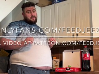 You’re making me so PLUMP! Feedee weight gain denial roleplay