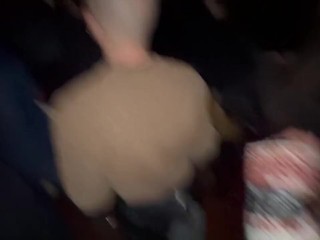 POV Stunning redhead HOOK UP from a rock concert - she got a perfect rocking BOOTY