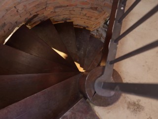 risky outdoor sex in puffy jacket - little arden