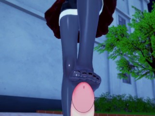 Hentai POV Feet Junko Enoshima Danganronpa