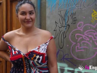 A sexy survey to random guys ends up in HOT SEX thanks to sexy Gigi Lust!