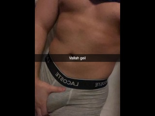 German Gym Girl wants to fuck Turkish Guy Snapchat