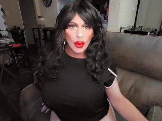 sugar baby lipstick smoking fetish crossdresser crossdressing virgin