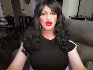 sugar baby lipstick smoking fetish crossdresser crossdressing virgin