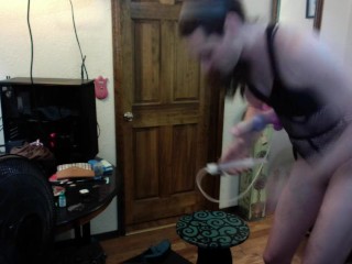 Allie North CD having fun with toyyyysss