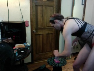 Allie North CD having fun with toyyyysss