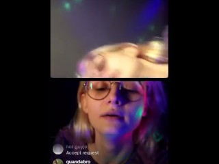 Fucking Step Sister Live on Instagram