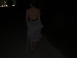 I love strolling down the street getting naked