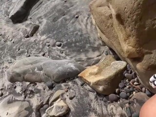 Quick Fuck 🔞on The Public Beach 🏖️ With My GF👸🏼