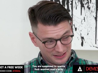 DEVILS FILM - Neighborhood Swingers With The Naughty Beauty Jewelz Blu