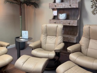 Flashing Tits & Ass and SUCKS Dick in PUBLC Furniture Store