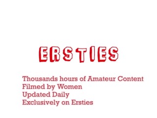 Ersties - Hot Girls Masturbating Together Collection