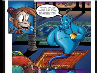 Aladdin Disney Porn Comic Jasmine Getting Ass Fucked By Big fat cock