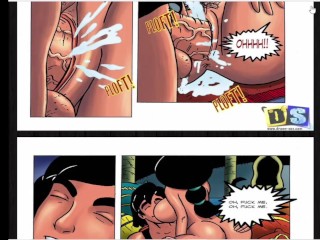 Aladdin Disney Porn Comic Jasmine Getting Ass Fucked By Big fat cock