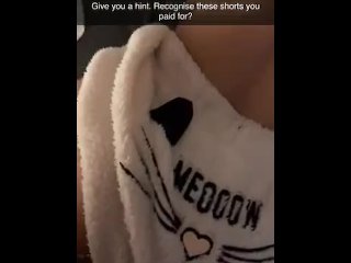 Cheating slut gets fucked, Snapchat cuck bf