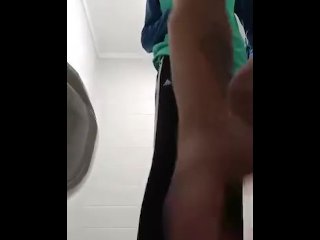 early morning bathroom blow job