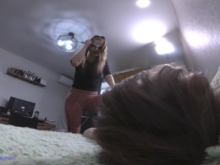 I love to beat my slave! I will flog him and spit in his face. Ha ha ha