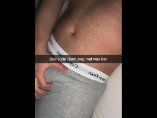 German Mom cheats with Guy on Snapchat