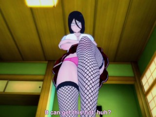 Hanabi Hyuga Naruto Boruto Hentai POV Feet