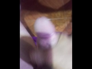  jerking off with the cucumber that my stepaunt ate and the one she masturbated with in the ba