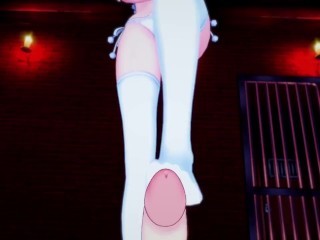 Rem Re:Zero Feet Hentai POV