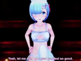 Rem Re:Zero Feet Hentai POV