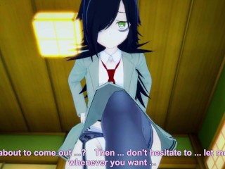 Tomoko Kuroki WataMote Feet Hentai POV