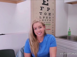 Doctor's Office Farts Teaser POV Roleplay Leggings Fart Sniffing Experience