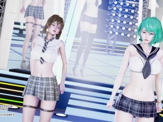 [MMD] Shake It Off Hot Teen Sexy Dance 4K School Uniform