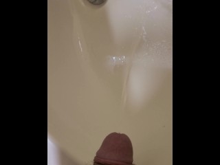 Sitting Sideways Sink Piss