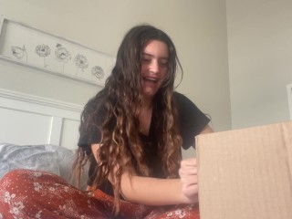 unboxing and playing with some wild and crazy new sex toys