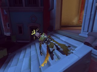 Kiriko ragdoll compilation - Terrible Tornado, Amaterasu, Witch - Overwatch 2