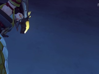 Kiriko ragdoll compilation - Terrible Tornado, Amaterasu, Witch - Overwatch 2