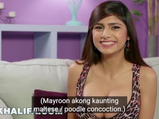 MIA KHALIFA - Panayam Sa Filipino Subtitles