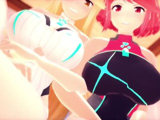 Xeno Summer Part1 (Hentai MMD)