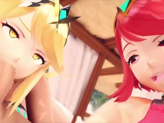 Xeno Summer Part1 (Hentai MMD)