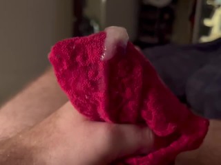 Sissy Cuck Allowed to Jerk His Pathetic Cock and Cum with Mistress’s Dirty Panties