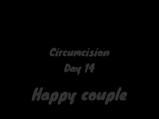 Circumcision day #14 - First teasing handjob