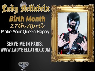 APRIL IS BIRTHMONTH! Celebrate the birthday of the Queen of Mean on April 27th!