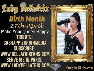 APRIL IS BIRTHMONTH! Celebrate the birthday of the Queen of Mean on April 27th!