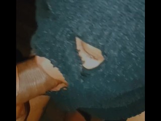 Slurping cock after music class 💋