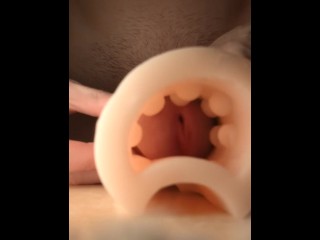 POV Insight My Fleshlight - Cumming Inside