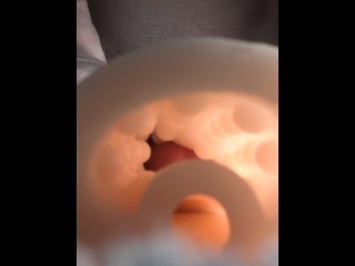 POV Insight My Fleshlight - Cumming Inside