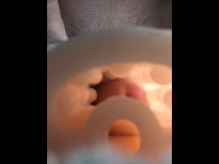 POV Insight My Fleshlight - Cumming Inside