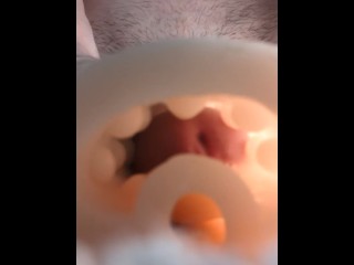 POV Insight My Fleshlight - Cumming Inside