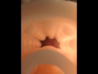 POV Insight My Fleshlight - Cumming Inside