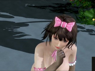 Dead or Alive Xtreme Venus Vacation Tsukushi Eyes on Me Maid Outfit Nude Mod Fanservice Appreciation