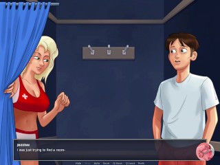 Summertime saga #12 - Watching a porn movie with my stepmother - Gameplay